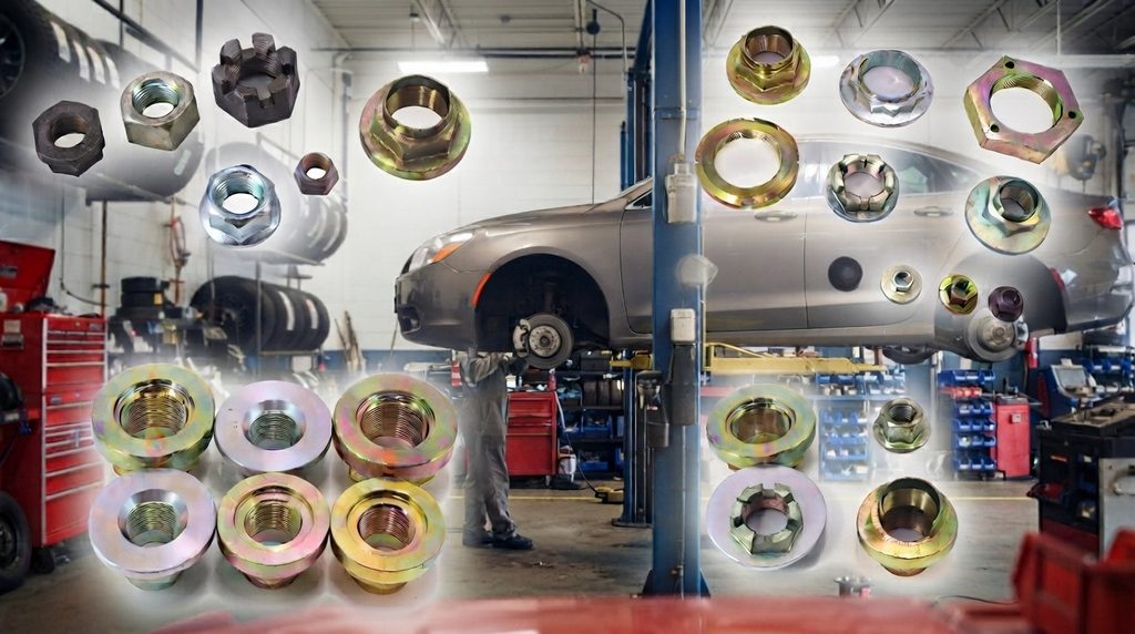 Difference Between Axle Nut, Spindle Nut, and Hub Nut showcase